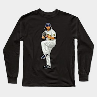 Corbin Burner #39 Pitches Long Sleeve T-Shirt